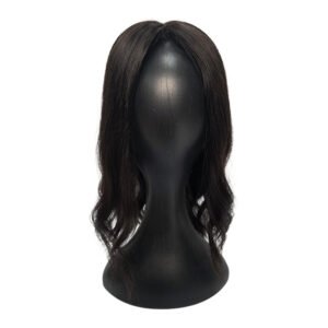 #23 - 5x6 Inch Silk Bace Topper 18" Long